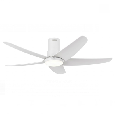 GLOXON 52" DC Ceiling Fan With LED Light 302011 CF5202 LR WHITE